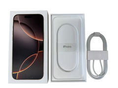 Apple iPhone 16 Pro Max Empty Retail Box Factory Original & USB-C Cable Option