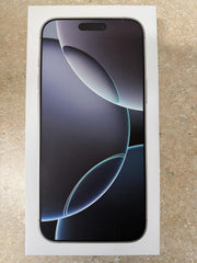 Apple iPhone 16 Pro Max Empty Retail Box Factory Original & USB-C Cable Option