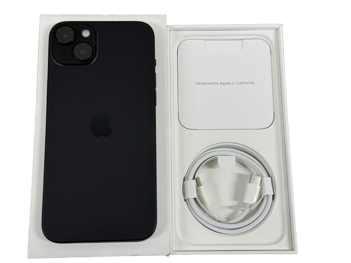 Apple iPhone 15 PLUS 128GB 256GB Factory Unlocked A2847 Open Box - Black / Pink