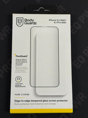 BodyGuardz Pure 2 Edge to Edge Glass Screen Protector Apple iPhone 13 / 13 Pro