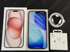 Apple iPhone 15 Plus Factory Unlocked A2847 128GB 256GB Excellent EarPods Bundle