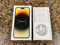 Apple iPhone 14 Pro Max Original Empty Retail Box Only – Gold Silver Space Black