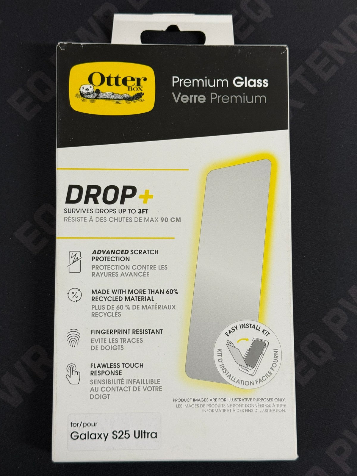 OtterBox Samsung Galaxy S25 Ultra Premium Verre Tempered Glass New