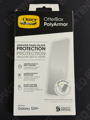 OtterBox Samsung Galaxy S24+ Screen Protector Polyarmor Tempered Glass