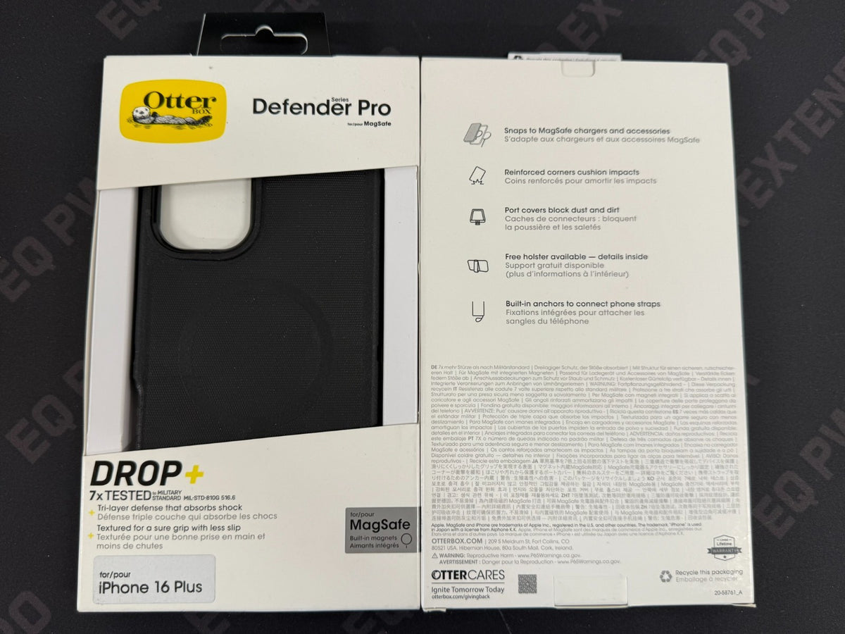 OtterBox Defender Series Pro MagSafe Case For Apple iPhone 16 Plus Black