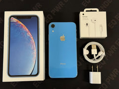 Apple iPhone XR 64GB A1984 Factory Unlocked Excellent In-Box + Headset Bundle