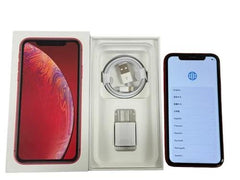 Apple iPhone XR 64GB A1984 Factory Unlocked Excellent In-Box + Headset Bundle