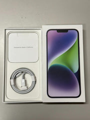Apple iPhone 14 / 14 Plus Original Retail Box with Cable, SIM Ejector & Manual