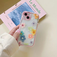 Girl Flower Love Mobile Phone Case