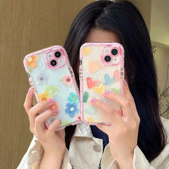 Girl Flower Love Mobile Phone Case