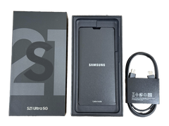 Samsung Galaxy S21 Ultra 5G Empty Retail Box W/ Insert & USB Type-C Cable New G998U