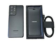 Samsung Galaxy S21 Ultra 5G SM-G998U Unlocked 128GB Excellent- Black