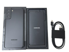 Samsung Galaxy S21+ Plus 5G 128GB Unlocked GSM CDMA Excellent- Black / Violet