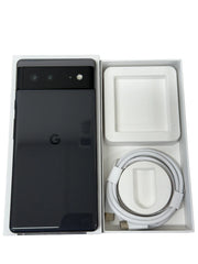 Google Pixel 6 5G 256GB GB7N6 Unlocked AT&T T-Mobile Verizon In-Box Excellent- Black