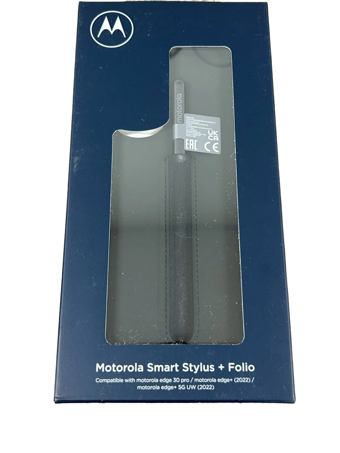 Motorola SMART STYLUS+FOLIO FOR 2022 EDGE 30 PRO/ MOTOROLA EDGE+2022/EDGE+ 5G UW