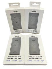Samsung 2in1 Portable Fast Charge Wireless Charger Power Bank 10000mAh Gray