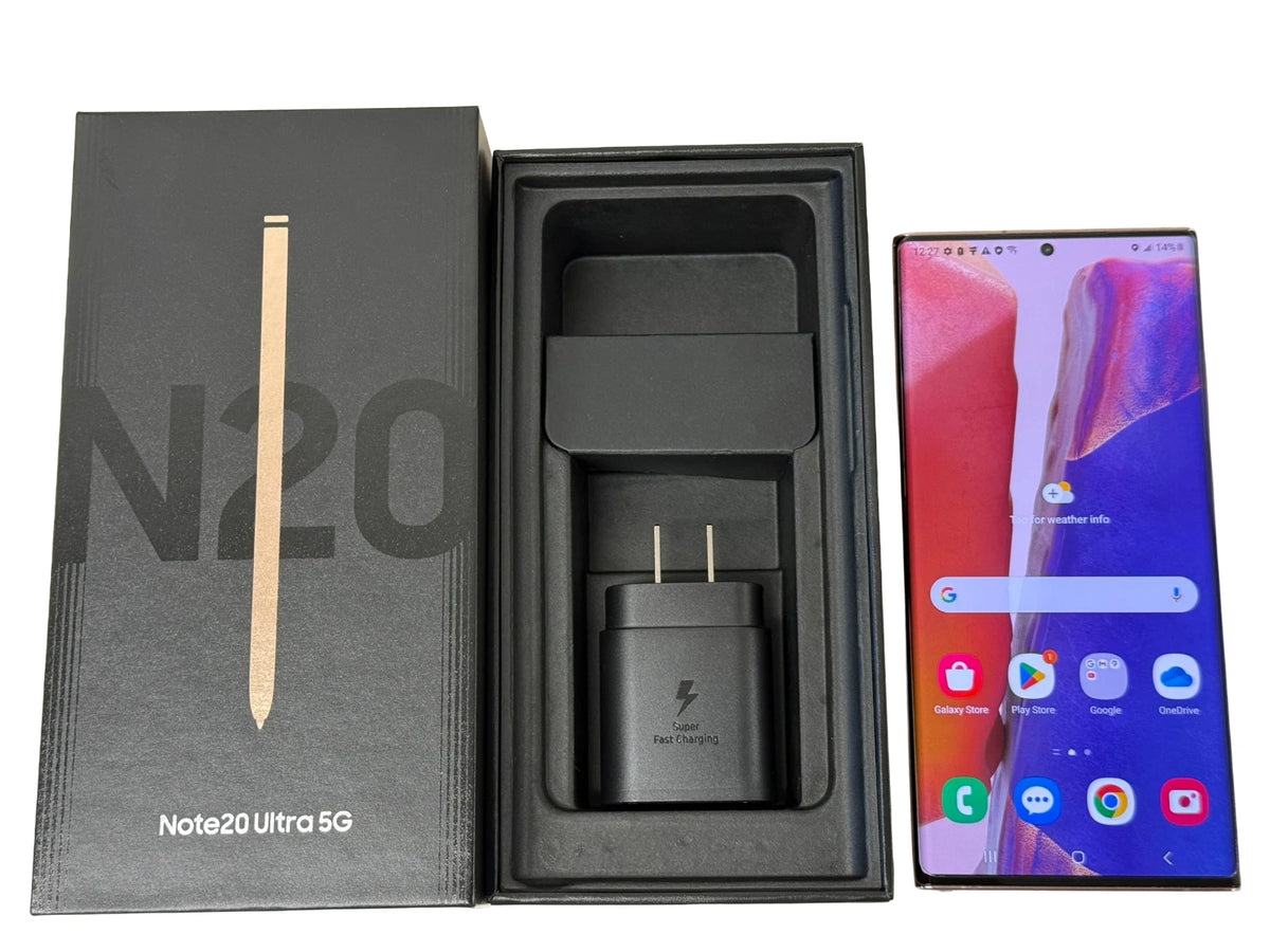 Samsung Note 20 Ultra 5G N986U Unlocked T-Mobile Verizon AT&T Open Box - Bronze