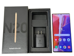 Samsung Note 20 Ultra 5G N986U Unlocked T-Mobile Verizon AT&T Open Box - Bronze