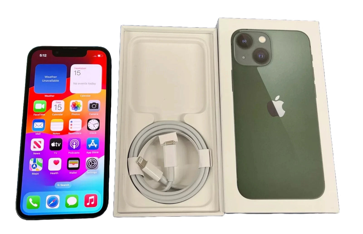 Apple iPhone 13 Mini A2481 128GB Unlocked Excellent In-Box- 100% Battery Health